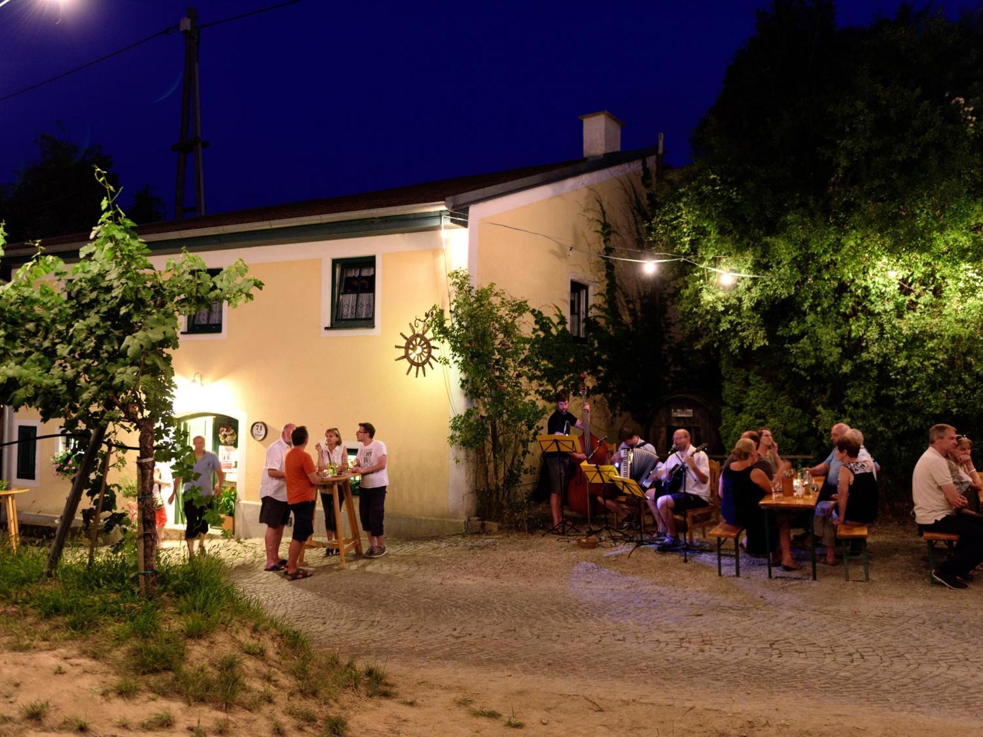 Ferienwohnung Weinbergblick Rohrendorf bei Krems Bagian luar foto